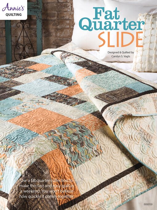 Cover image for Fat Quarter Slide Quilt Pattern